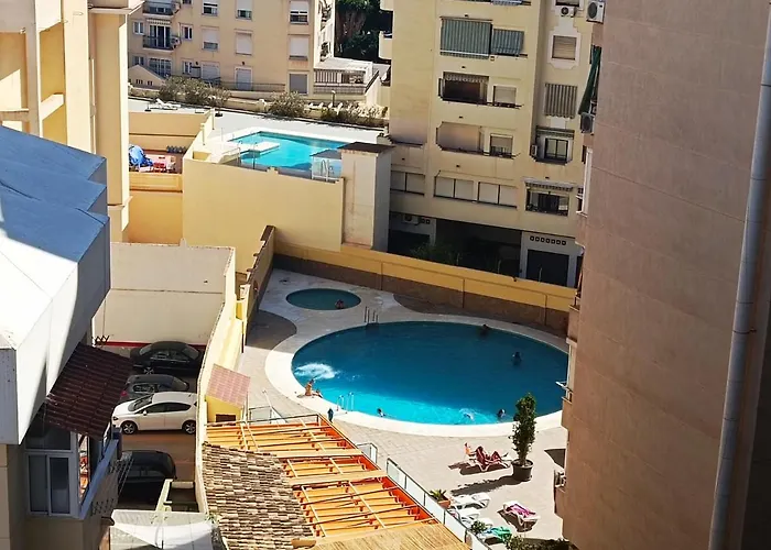 Ver7 - Estudio, Wifi, Fire Stick Amazon, Terraza, Vistas Al Mar, Piscina * Torremolinos