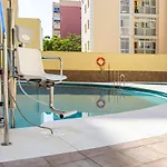 Apartment Ver7 - Estudio, Wifi, Fire Stick Amazon, Terraza, Vistas Al Mar, Piscina *
