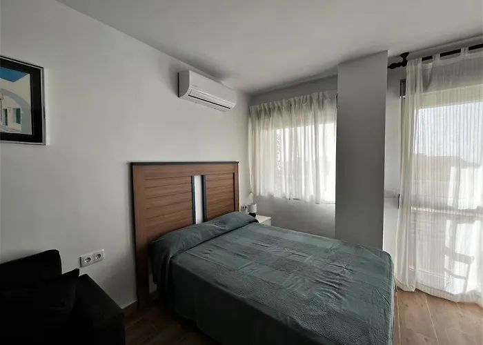 Ver7 - Estudio, Wifi, Fire Stick Amazon, Terraza, Vistas Al Mar, Piscina Lägenhet