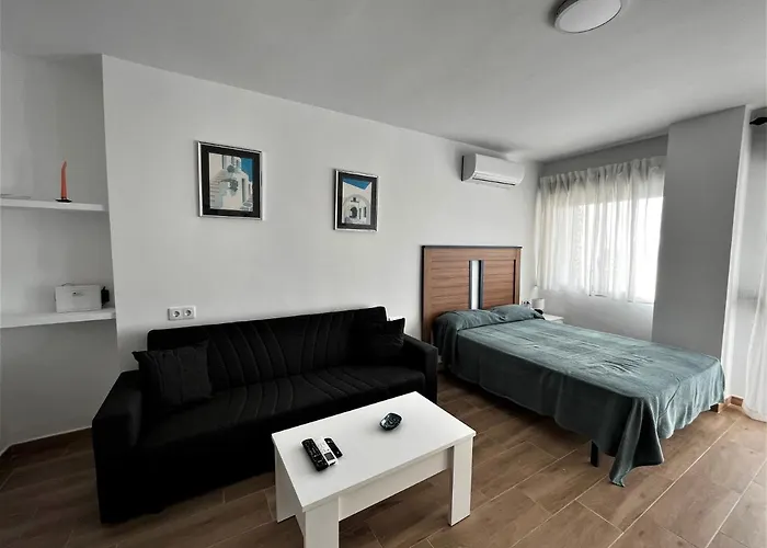 Lägenhet Ver7 - Estudio, Wifi, Fire Stick Amazon, Terraza, Vistas Al Mar, Piscina Torremolinos