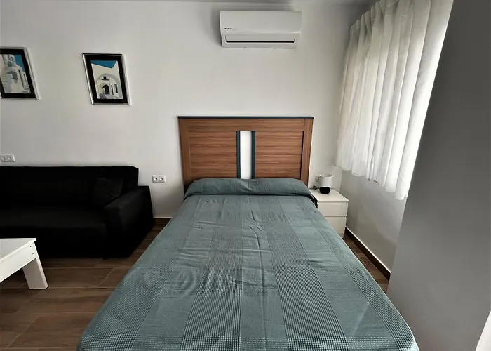 Ver7 - Estudio, Wifi, Fire Stick Amazon, Terraza, Vistas Al Mar, Piscina Lägenhet