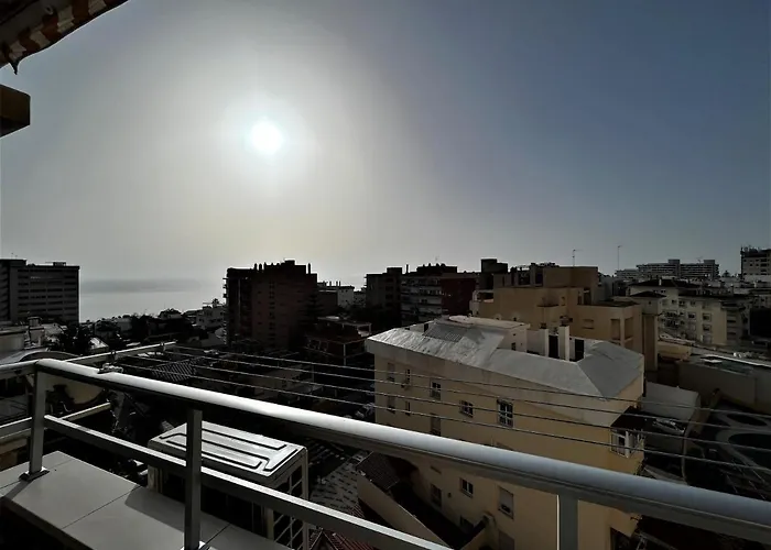 Ver7 - Estudio, Wifi, Fire Stick Amazon, Terraza, Vistas Al Mar, Piscina Lägenhet *